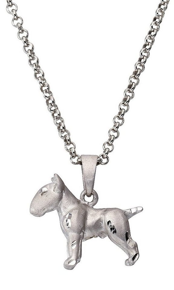 Firetti Kettenanhänger Schmuck Geschenk Silber 925 Halsschmuck Anhänger Bullterrier von Firetti