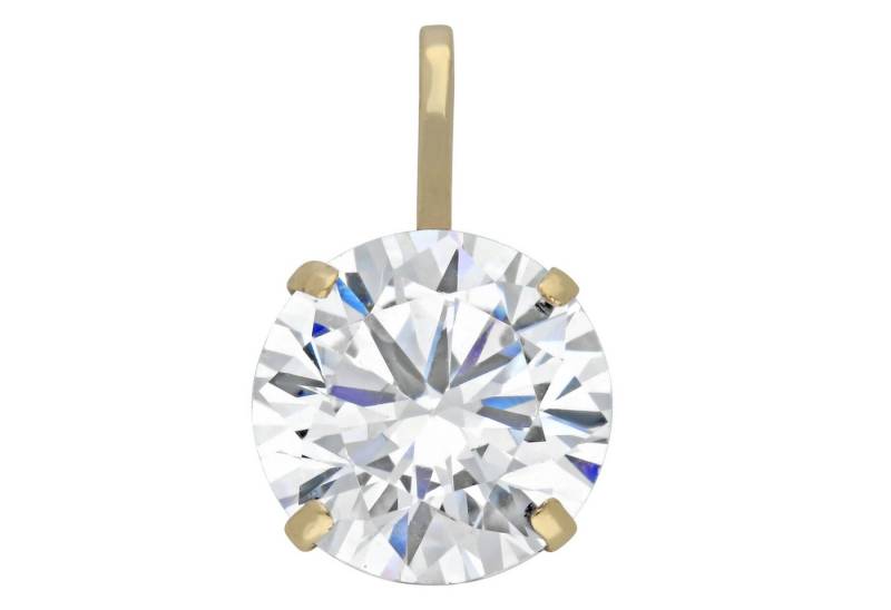 Firetti Kettenanhänger Schmuck Geschenk Gold 375 Halsschmuck Anhänger Solitär, mit Zirkonia (synth) von Firetti