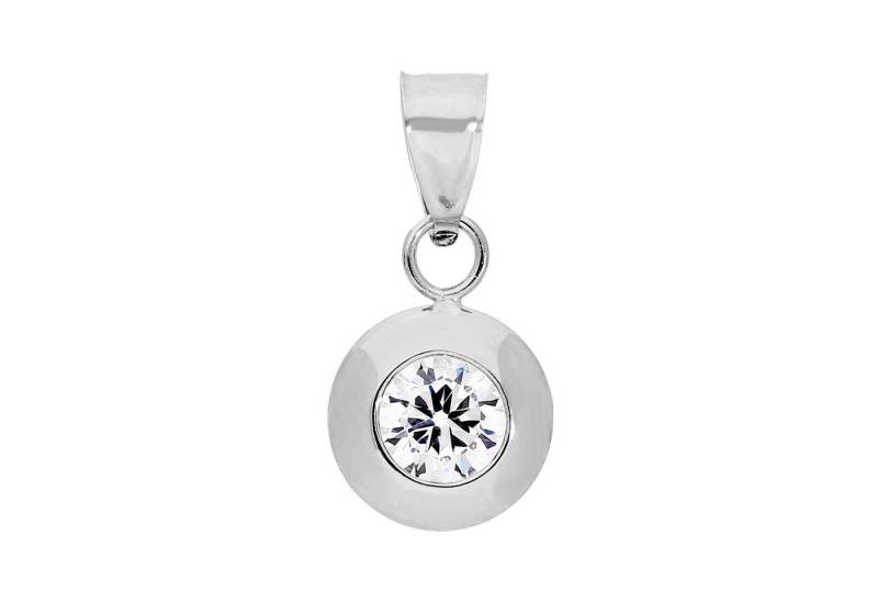 Firetti Kettenanhänger Schmuck Geschenk Gold 375 Halsschmuck Anhänger Solitär, mit Zirkonia (synth) von Firetti