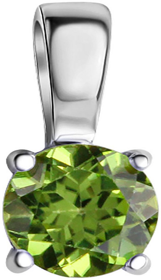 Firetti Kettenanhänger Schmuck Geschenk Silber 925 Halsschmuck Anhänger Solitär, mit Blautopas (behandelt) oder Peridot von Firetti