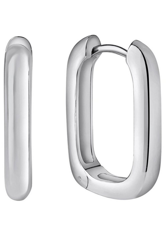 Firetti Paar Creolen Schmuck Geschenk Silber 925 oval von Firetti