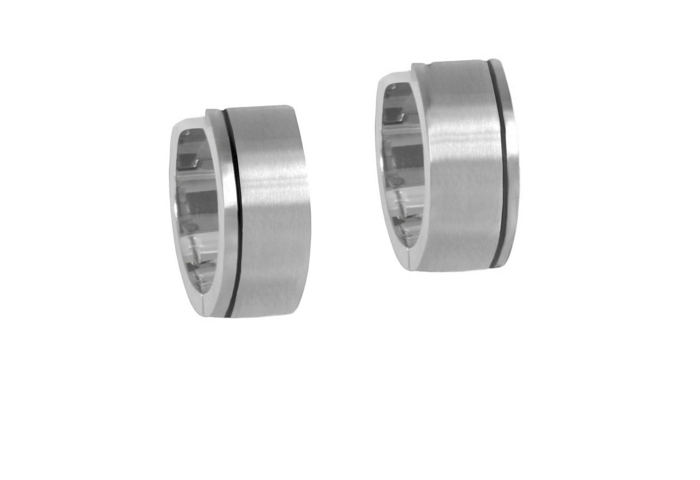 Firetti Paar Creolen Schmuck Geschenk Edelstahl Ohrschmuck Ohrringe mit Emaille, Made in Germany von Firetti