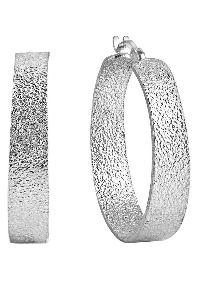 Firetti Paar Creolen Schmuck Geschenk Silber 925 Ohrschmuck strukruriert Firetti Paar Creolen Schmuck Geschenk Silber 925 Ohrschmuck strukruriert von Firetti