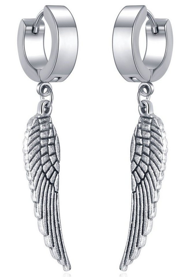 Firetti Paar Creolen Schmuck Geschenk Wing von Firetti