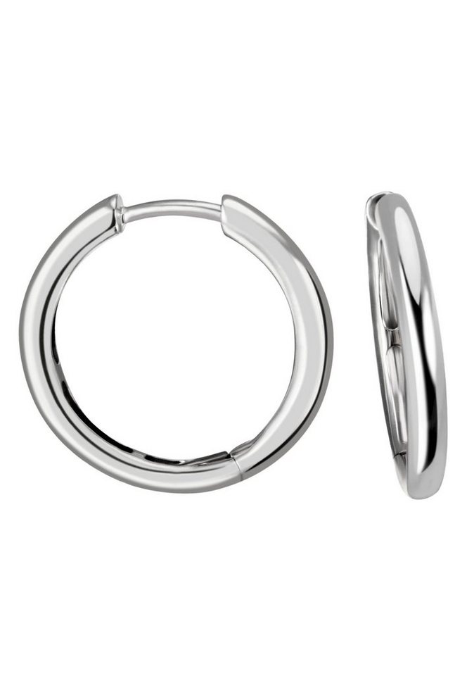 Firetti Paar Creolen Schmuck Geschenk Silber 925 Ohrschmuck glänzend von Firetti