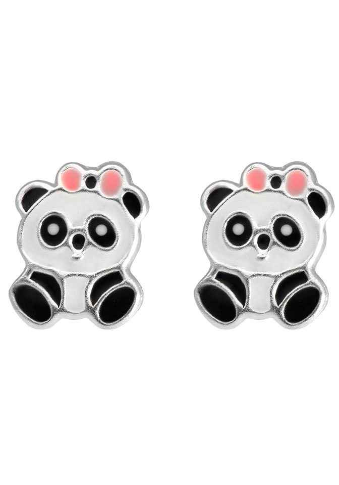 Firetti Paar Ohrstecker Schmuck Geschenk Silber 925 Ohrschmuck Pandabär von Firetti