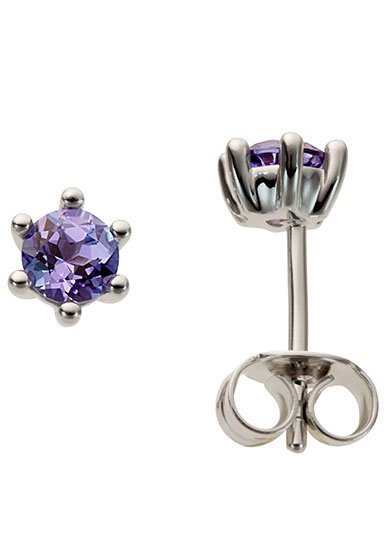 Firetti Paar Ohrstecker Schmuck Geschenk Gold 585 Ohrschmuck Farbstein Edelstein Tansanit, mit Tansanit Firetti Paar Ohrstecker Schmuck Geschenk Gold 585 Ohrschmuck Farbstein Edelstein Tansanit, mit Tansanit von Firetti