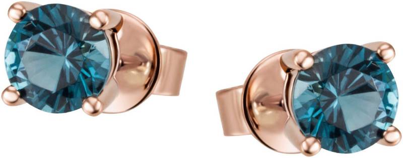 Firetti Paar Ohrstecker Schmuck Geschenk Gold 375 Gold 585 Ohrschmuck Ohrringe Solitär, mit unterschiedlichen Edelsteinen von Firetti