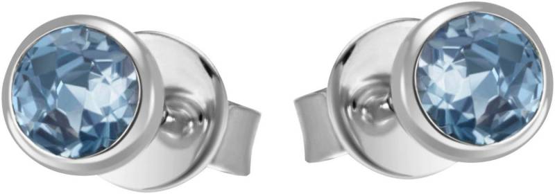 Firetti Paar Ohrstecker Schmuck Geschenk Gold 375 Gold 585 Ohrschmuck Ohrringe Solitär, mit unterschiedlichen Edelsteinen von Firetti