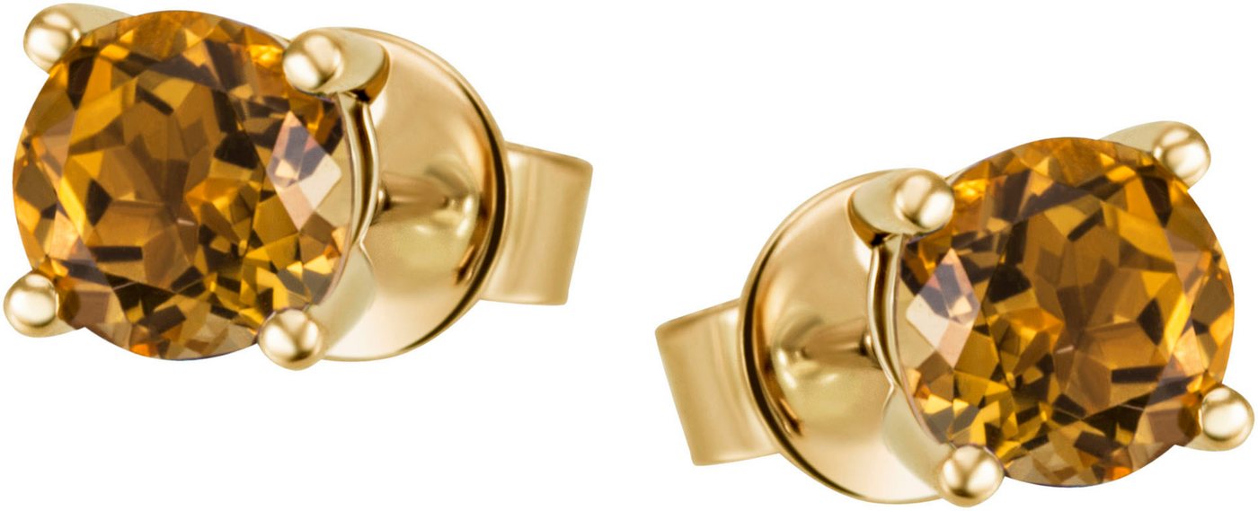 Firetti Paar Ohrstecker Schmuck Geschenk Gold 375 Gold 585 Ohrschmuck Ohrringe Solitär, mit unterschiedlichen Edelsteinen Firetti Paar Ohrstecker Schmuck Geschenk Gold 375 Gold 585 Ohrschmuck Ohrringe Solitär, mit unterschiedlichen Edelsteinen von Firetti