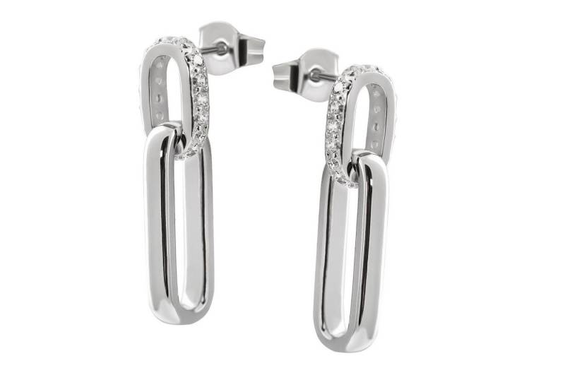 Firetti Paar Ohrstecker Schmuck Geschenk Silber 925 Ohrschmuck Ohrringe, mit Zirkonia (synth) von Firetti