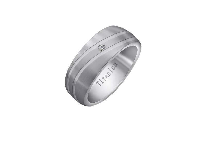 Firetti Partnerring Schmuck Geschenk "LIEBE" Titan, mit oder ohne Zirkonia (synth) von Firetti