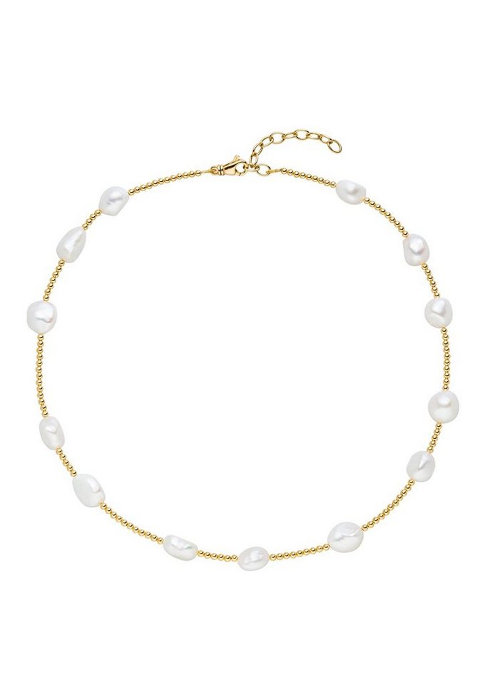 Firetti Perlenkette Schmuck Geschenk Halsschmuck Halskette Perle, Made in Germany - mit Süßwasserzuchtperle von Firetti
