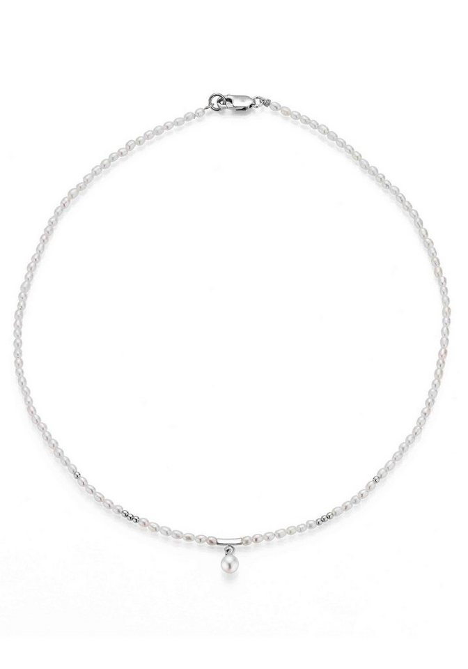 Firetti Perlenkette Schmuck Geschenk Halsschmuck Halskette Perle, Made in Germany - mit Süßwasserzuchtperle von Firetti