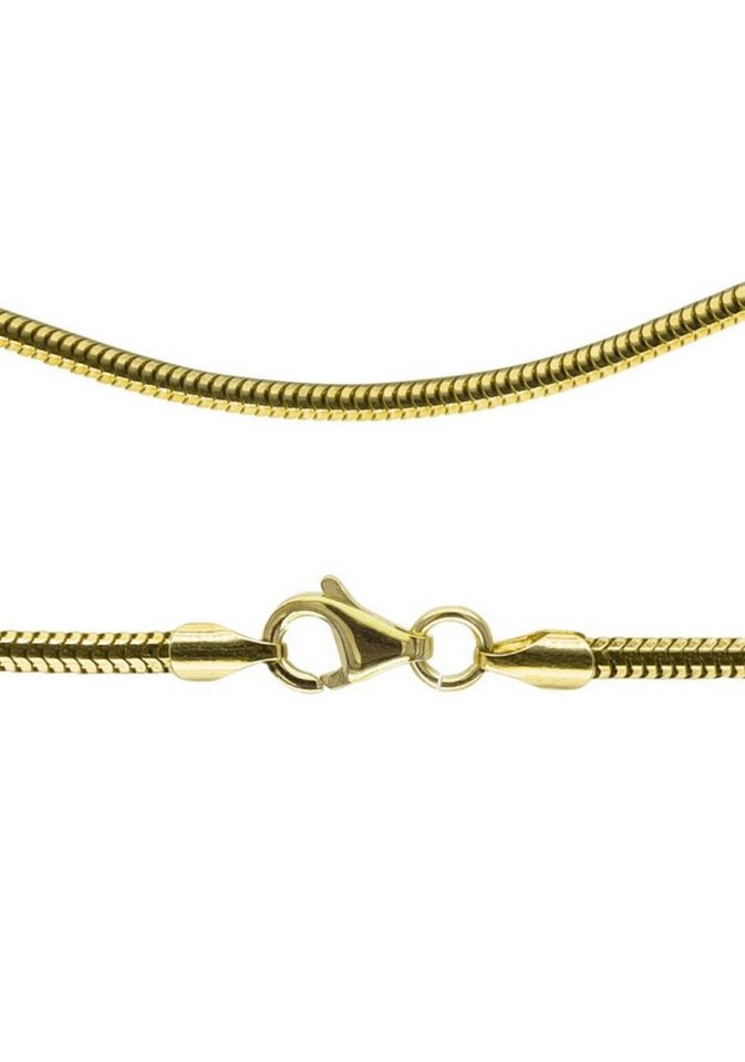 Firetti Schlangenkette Schmuck Geschenk Gold 333 oder 585 Collierkette in mehreren Breiten, Made in Germany von Firetti