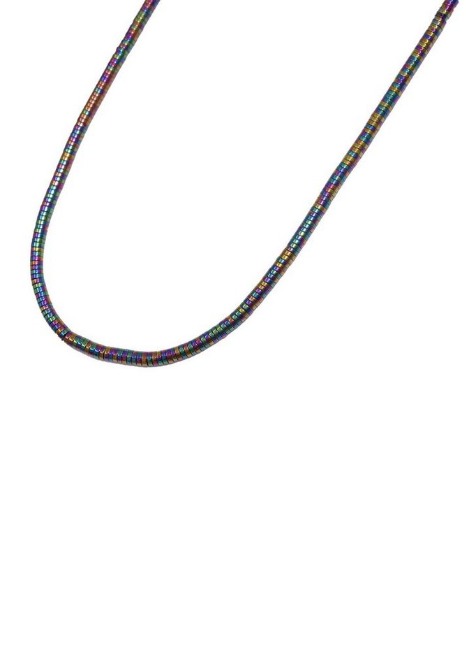 Firetti Schmuck-Kettenstrang Schmuck Geschenk Halsschmuck Halskette Steinkette Edelstein Hämatit, Made in Germany - mit Hämatit von Firetti