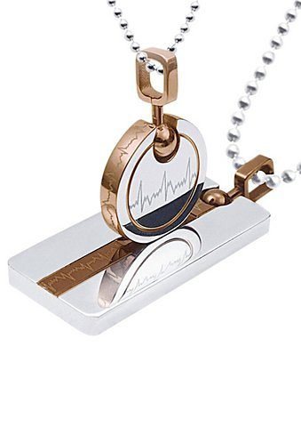 Firetti Schmuckset Multipack Schmuck Geschenk Halsketten LIEBE (Set, 4-tlg), 2 Ketten mit Anhänger von Firetti