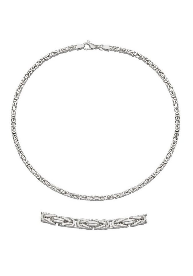 Firetti Kette ohne Anhänger Schmuck Geschenk Silber 925 Halsschmuck Halskette Königskette, Made in Germany von Firetti