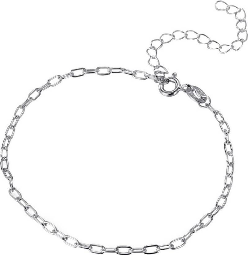 Firetti Silberkette Schmuck Geschenk Silber Armband Kette Fußkette Bauchkette Ankerglieder, in verschiedenen Längen erhältlich von Firetti