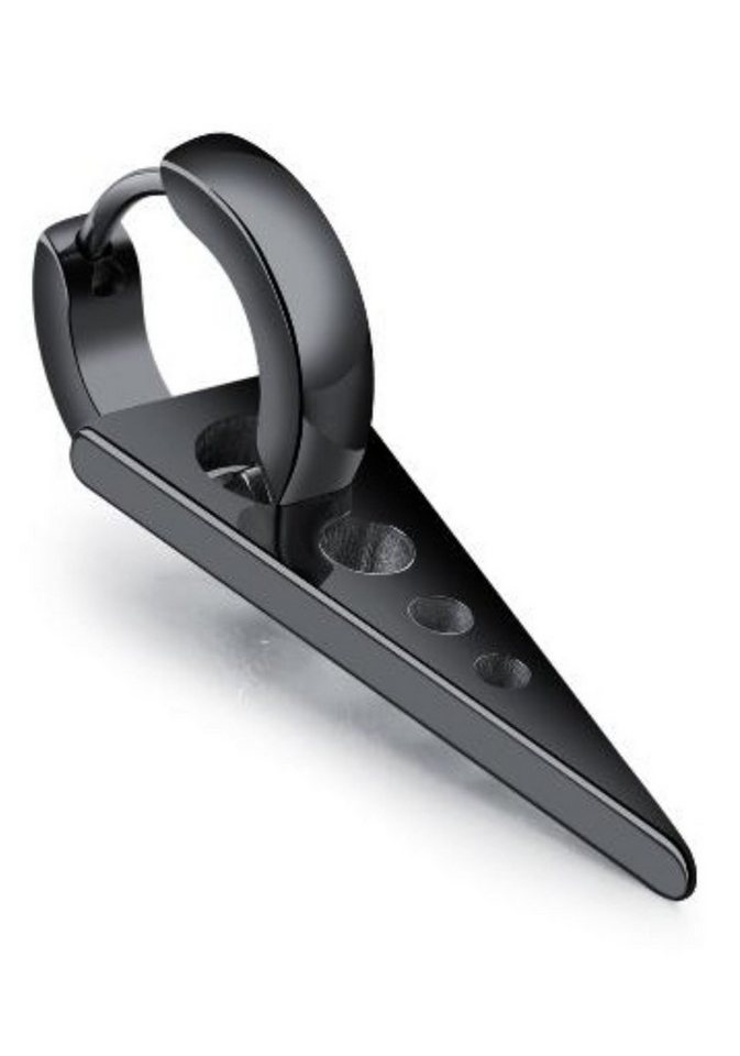 Firetti Single-Creole Schmuck Geschenk Ohrschmuck einzeln Geometric, Einhänger abnehmbar von Firetti