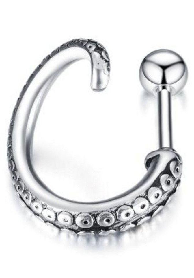 Firetti Single-Ohrstecker Schmuck Geschenk Ohrschmuck einzeln Oktopus von Firetti