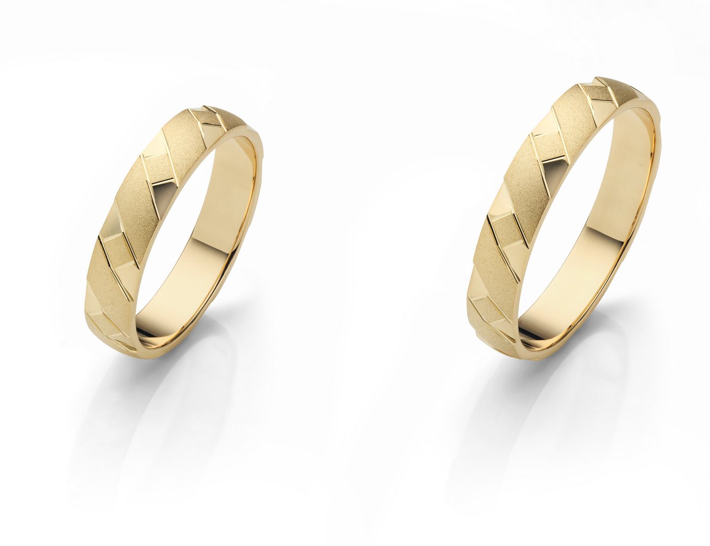 Firetti Trauring Schmuck Geschenk Gold 375 Hochzeit Ehering Partnerring "LIEBE", Made in Germany von Firetti