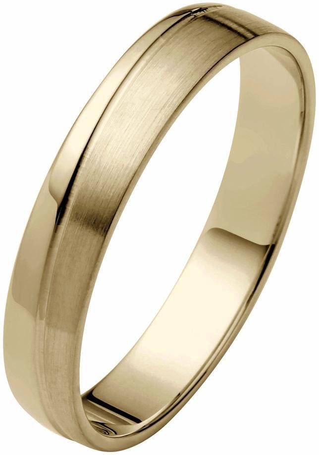 Firetti Trauring Schmuck Geschenk Gold 375 Hochzeit Ehering "LIEBE", Made in Germany, wahlweise mit oder ohne Brillanten von Firetti
