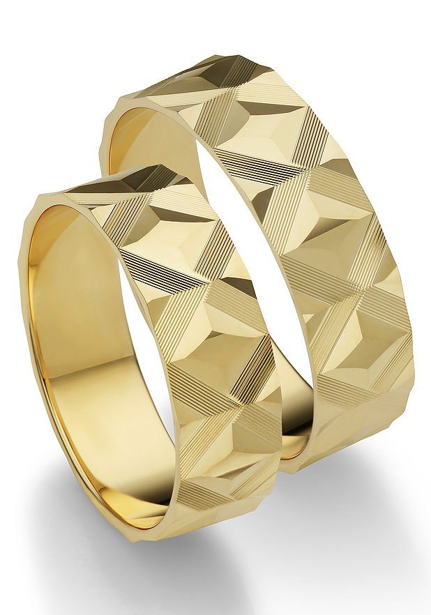 Firetti Trauring Schmuck Geschenk Gold 375 Hochzeit Ehering "LIEBE", Made in Germany von Firetti