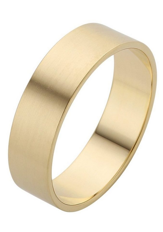 Firetti Trauring Schmuck Geschenk Gold 375 Hochzeit Ehering Trauring "LIEBE", Made in Germany, wahlweise mit oder ohne Brillanten von Firetti
