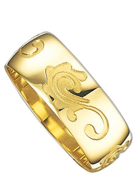 Firetti Trauring Schmuck Geschenk Gold 375 Hochzeit Ehering Trauring LIEBE", Made in Germany" von Firetti