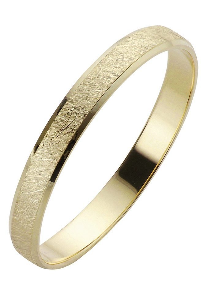 Firetti Trauring Schmuck Geschenk Gold 375 Hochzeit Ehering Trauring LIEBE", Made in Germany, wahlweise mit oder ohne Brillant" von Firetti