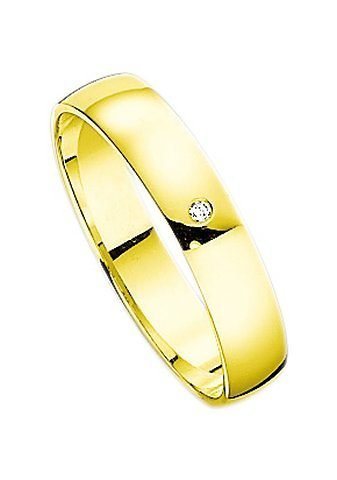 Firetti Trauring Schmuck Geschenk Gold Hochzeit Ehering Trauring "LIEBE", Made in Germany, wahlweise mit oder ohne Brillant von Firetti