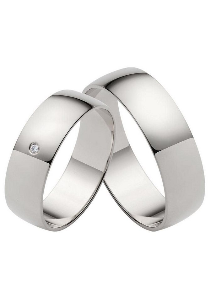 Firetti Trauring Schmuck Geschenk Gold Hochzeit Ehering Trauring "LIEBE", Made in Germany, wahlweise mit oder ohne Brillant von Firetti