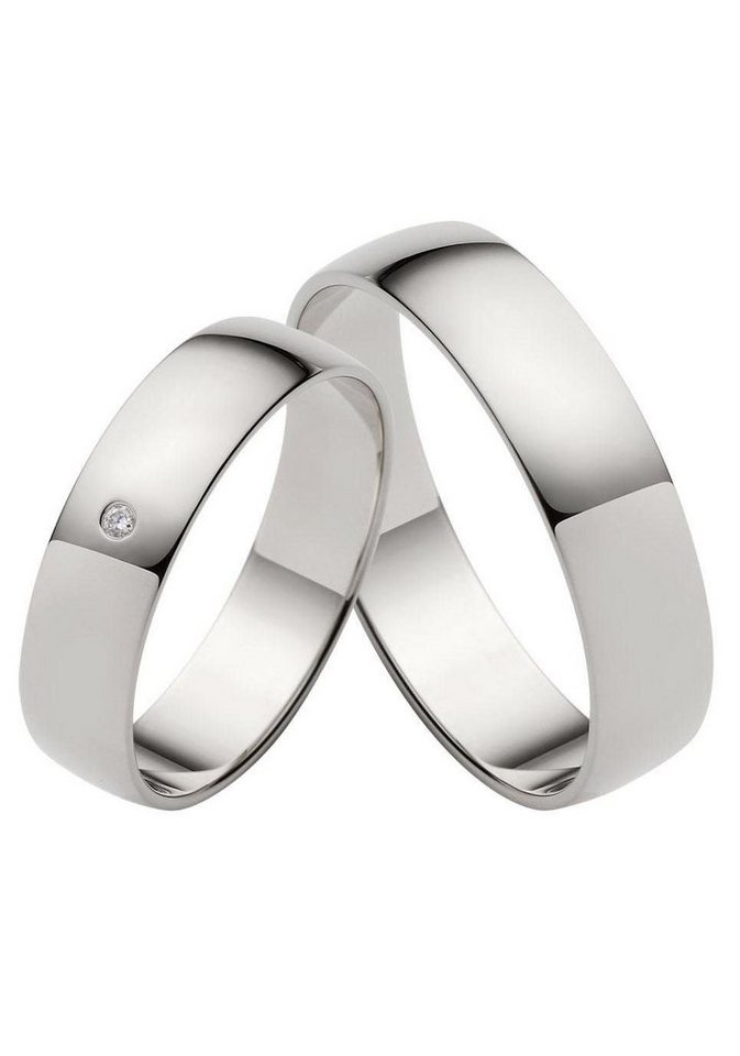 Firetti Trauring Schmuck Geschenk Gold Hochzeit Ehering Trauring "LIEBE", Made in Germany, wahlweise mit oder ohne Brillant von Firetti