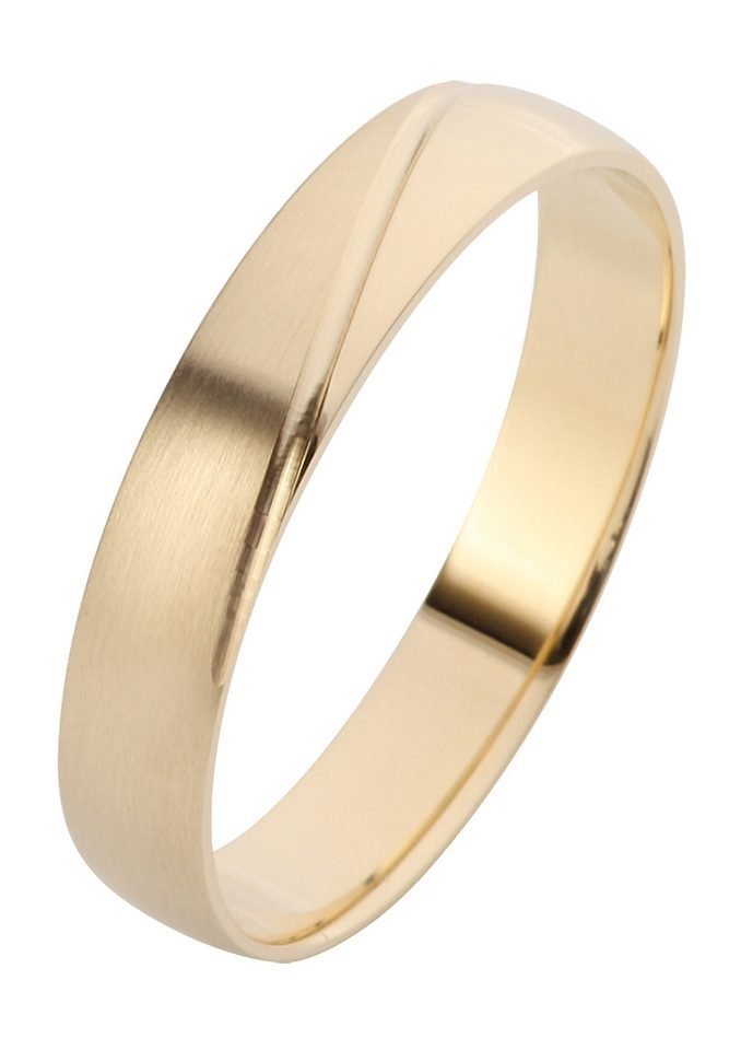 Firetti Trauring Schmuck Geschenk Gold Hochzeit Ehering Trauring "LIEBE", Made in Germany, wahlweise mit oder ohne Brillant von Firetti