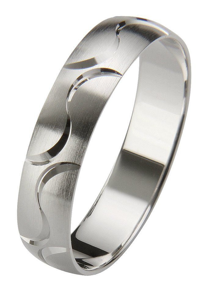 Firetti Trauring Schmuck Geschenk Gold 375 Hochzeit Ehering Trauring "LIEBE", Made in Germany, wahlweise mit oder ohne Brillant von Firetti