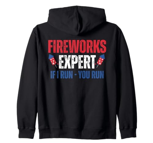Fireworks Expert If I Run You Run Funny 4th Of Juli Men Kapuzenjacke Fireworks Expert If I Run You Run Funny 4th Of Juli Men Kapuzenjacke von Fireworks Expert If I Run You Run