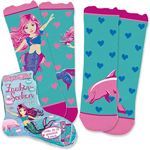 Firlefantastisch Zaubersocken Coralie - Damen oder Mädchen - Cartoon - Blau - Socken - 1 Stück - Klein - EU Alpha/Regulär - 48er Pack - 1981378031 Firlefantastisch Zaubersocken Coralie - Damen oder Mädchen - Cartoon - Blau - Socken - 1 Stück - Klein - EU Alpha/Regulär - 48er Pack - 1981378031 von Firlefantastisch