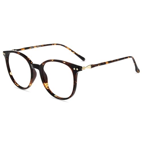 Firmoo Blaulichtfilter Lesebrille mit Sehstärke 0.5x Damen Herren Anti Blaulicht Computerbrille Sehhilfe Gläser Lesehilfe Lesebrille Blendfrei Kratzfest von Firmoo