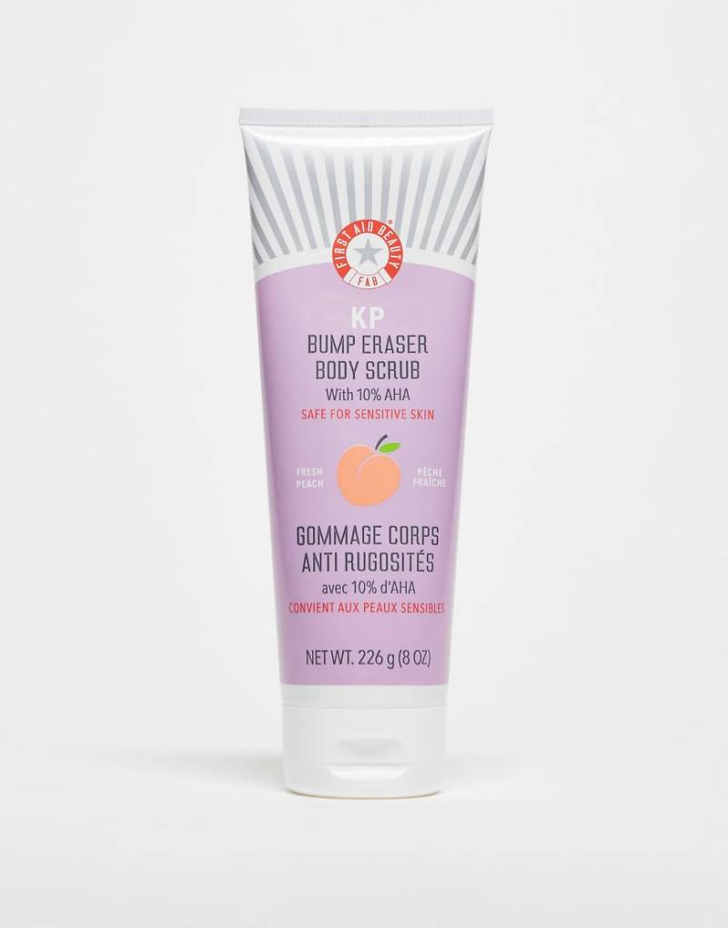 First Aid Beauty - KP Bump Eraser - Körperpeeling mit 10% AHA - Fresh Peach, 226 g-Keine Farbe von First Aid Beauty