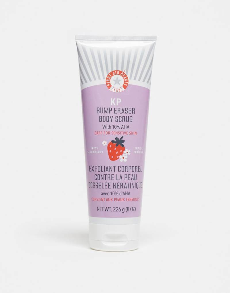 First Aid Beauty - KP Bump Eraser - Körperpeeling mit 10% AHA - Fresh Strawberry, 226 g-Keine Farbe von First Aid Beauty