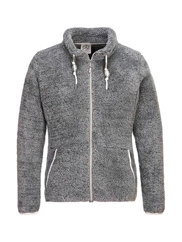 First B Damen Fleecejacke Allegra, Highloft-Fleece, wärmend, leicht silver 50 von First B