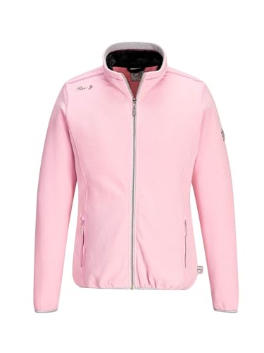 First B Damen Fleecejacke Banu, Mircofleece, weich, wärmend, anschmiegsam rose 44 von First B