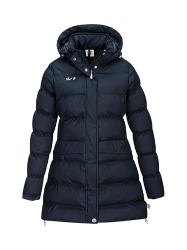 First B Damen Steppmantel Akana, Winterjacke, wasserdicht, winddicht, atmungsaktiv navy 46 von First B