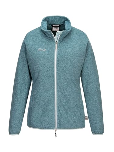 First B Damen Strickfleecejacke Alexa, Fleecejacke, wasserabweisend, atmungsaktiv balsam 36 von First B