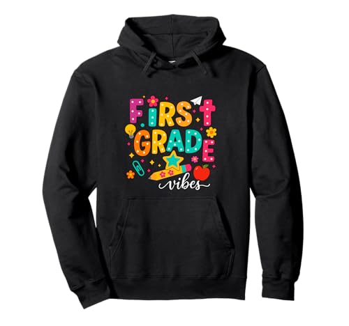 Preppy First Grade Vibes Back to School 1. Klasse Mädchen Jungen Pullover Hoodie Preppy First Grade Vibes Back to School 1. Klasse Mädchen Jungen Pullover Hoodie von First Day Of Back to School First Grade Vibes tees