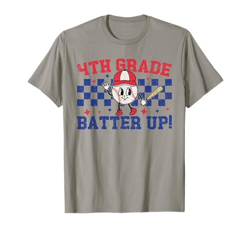 Baseballlehrer für Kinder der 4. Klasse, zum Schulanfang T-Shirt Baseballlehrer für Kinder der 4. Klasse, zum Schulanfang T-Shirt von First Day Of Fourth Grade Baseball Player Boys