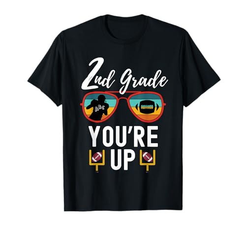 2nd Grade You're Up 1st Day Back to School Fußball Jungen T-Shirt 2nd Grade You're Up 1st Day Back to School Fußball Jungen T-Shirt von First Day Of School 2nd Grade Boys Football Gift