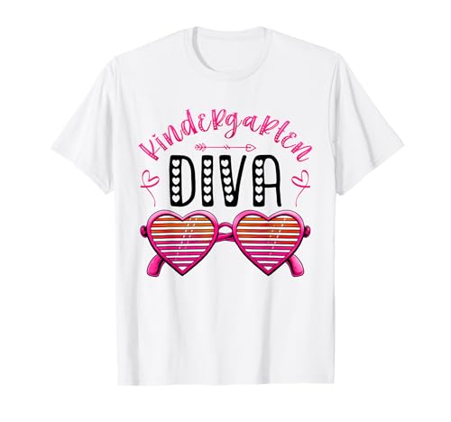 Kindergarten Diva Back to School Geschenke für Kinder G dchen T-Shirt Kindergarten Diva Back to School Geschenke für Kinder G dchen T-Shirt von First Day Of School Back to School Diva Gifts HH