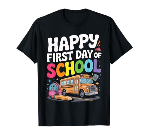Alles Gute zum ersten Schultag, Lehrer, Kinder, Jungen, zurück zur Schule T-Shirt Alles Gute zum ersten Schultag, Lehrer, Kinder, Jungen, zurück zur Schule T-Shirt von First Day Of School Teachers Kids Apparel